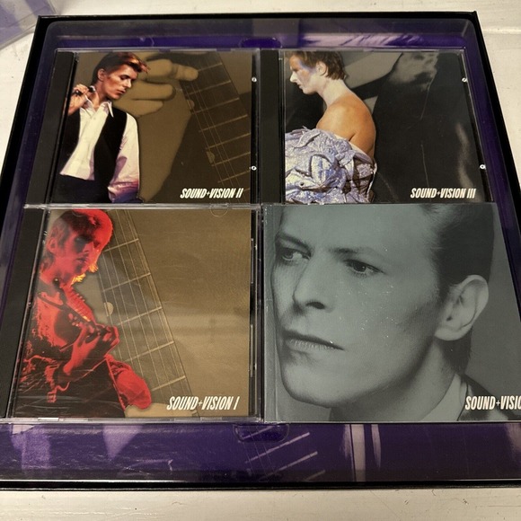 David Bowie Deluxe Ed. Sound+Vision CD box set Sound Vision 4 CD’s‎ + Booklet - Picture 2 of 8